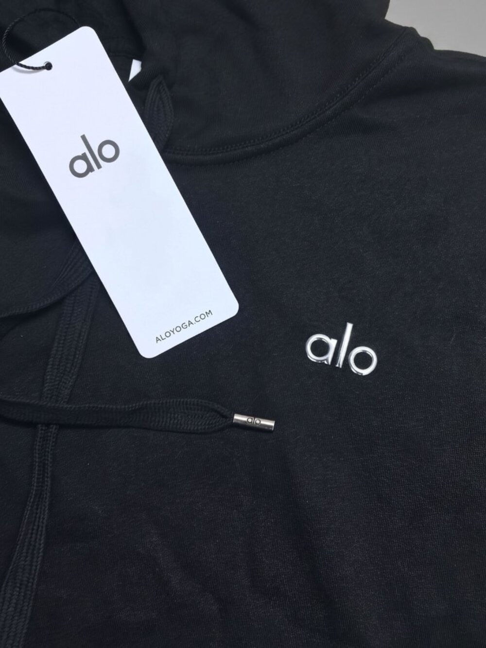 [SALE] [Size S] Alo Yoga Accolade Black Hoodie - Picture 2 of 3